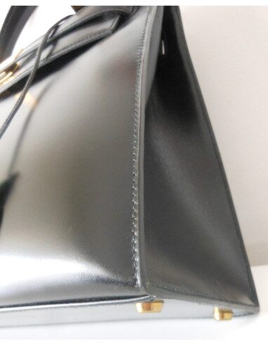 SAC HERMES KELLY BOX NOIR 