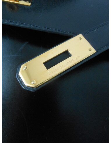 SAC HERMES KELLY BOX NOIR 