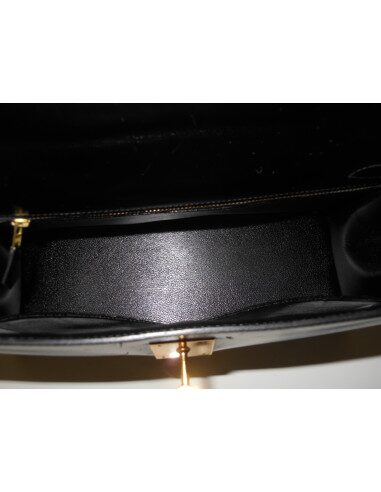 SAC HERMES KELLY BOX NOIR 