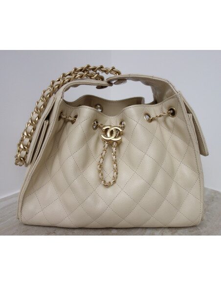 Sac Chanel 25 beige