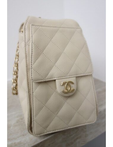 Sac Chanel 25 beige