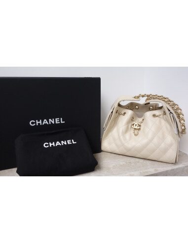 Sac Chanel 25 beige
