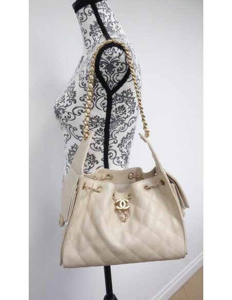 Sac Chanel 25 beige