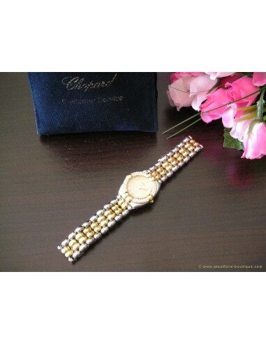 MONTRE CHOPARD GSTAAD 32/8117 OR ET DIAMANTS