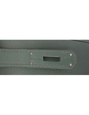Sac Hermes Birkin 30 vert anglais