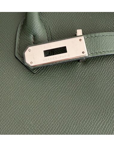 Sac Hermes Birkin 30 vert anglais