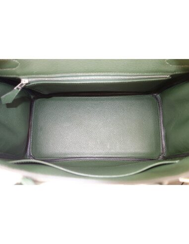 Sac Hermes Birkin 30 vert anglais