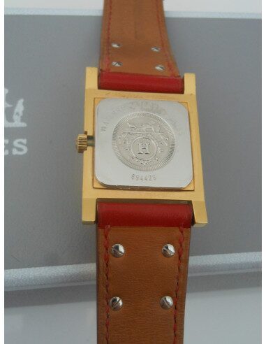 MONTRE HERMES MEDOR ROUGE 