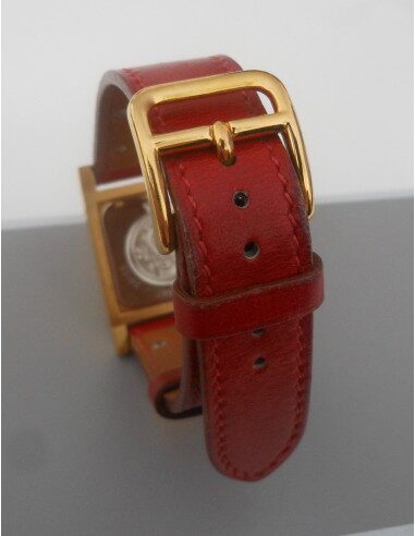 MONTRE HERMES MEDOR ROUGE 