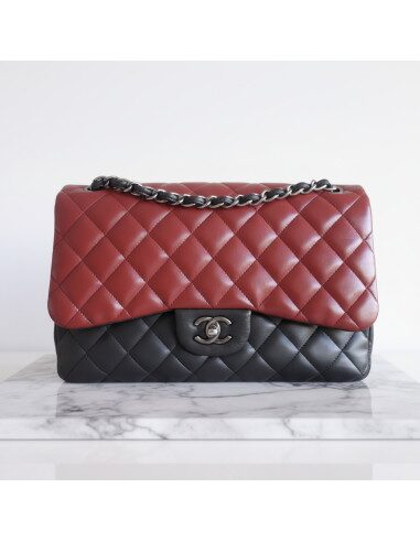 Sac Chanel Classique tricolore