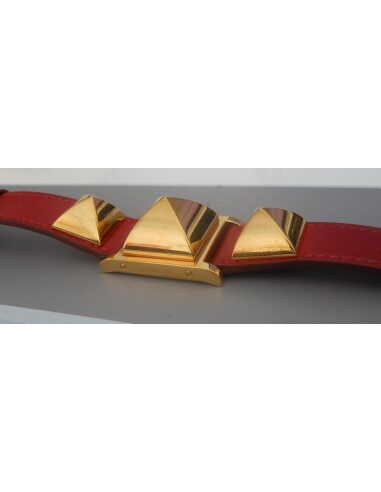 MONTRE HERMES MEDOR ROUGE 