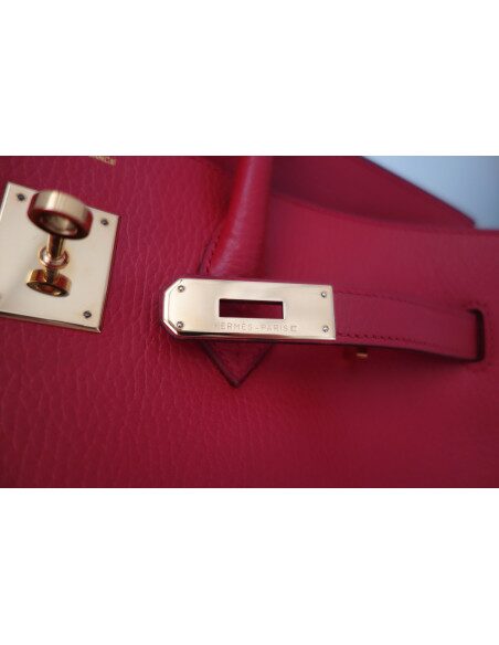 Sac Hermes Birkin 35 rouge