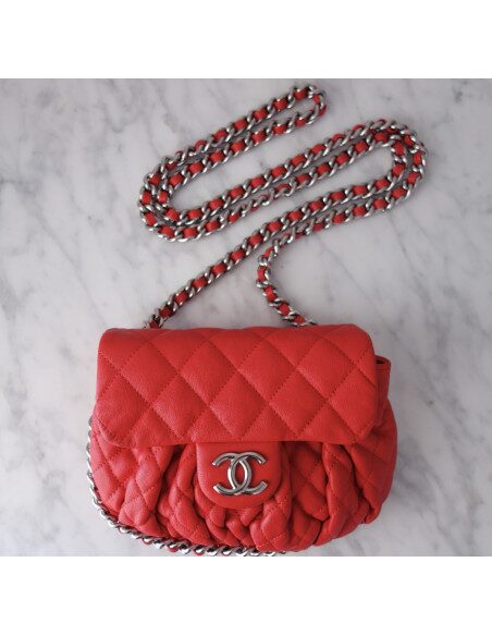 Sac Chain around Chanel rouge