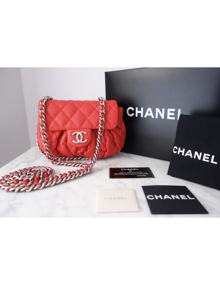 Sac Chain around Chanel rouge