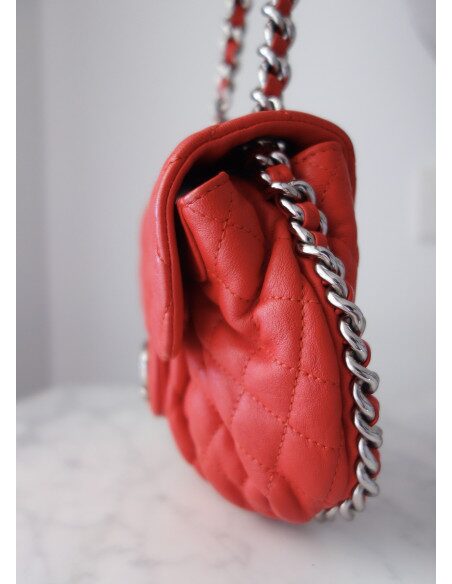 Sac Chain around Chanel rouge