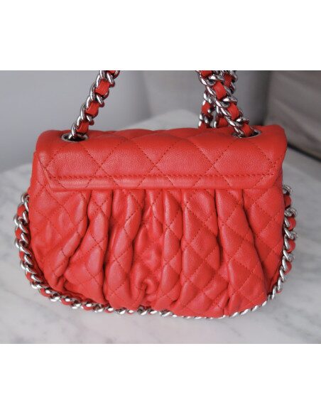 Sac Chain around Chanel rouge