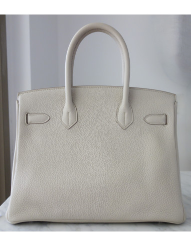 Sac Hermes Birkin 30 craie