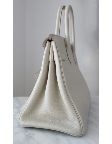 Sac Hermes Birkin 30 craie