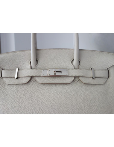 Sac Hermes Birkin 30 craie