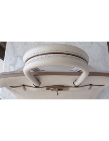 Sac Hermes Birkin 30 craie