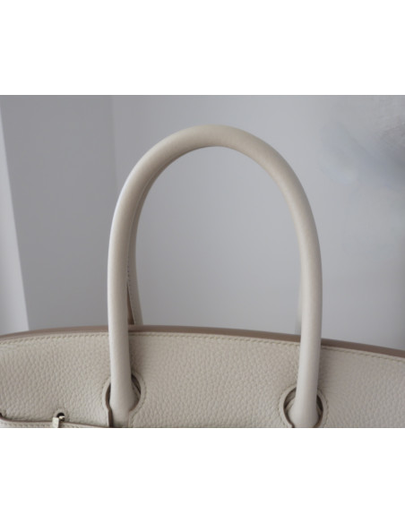 Sac Hermes Birkin 30 craie