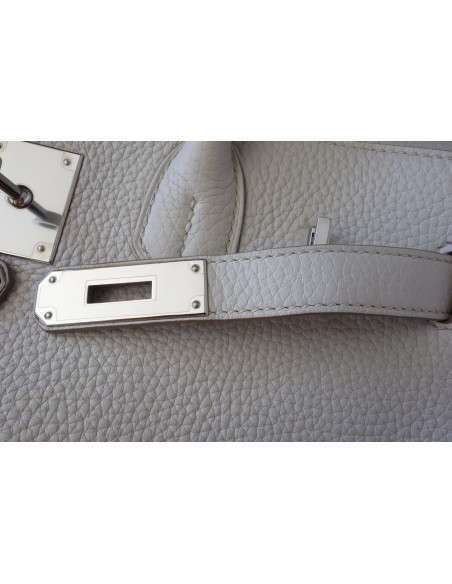 Sac Hermes Birkin 30 craie
