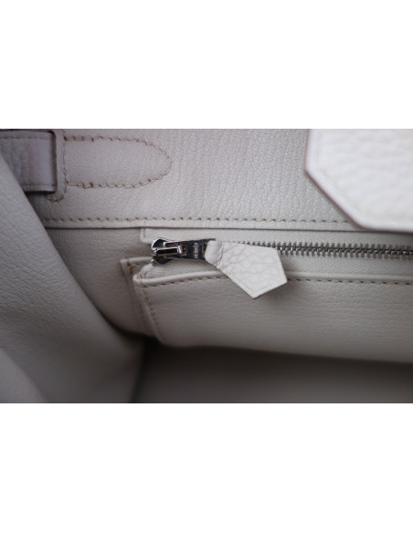 Sac Hermes Birkin 30 craie