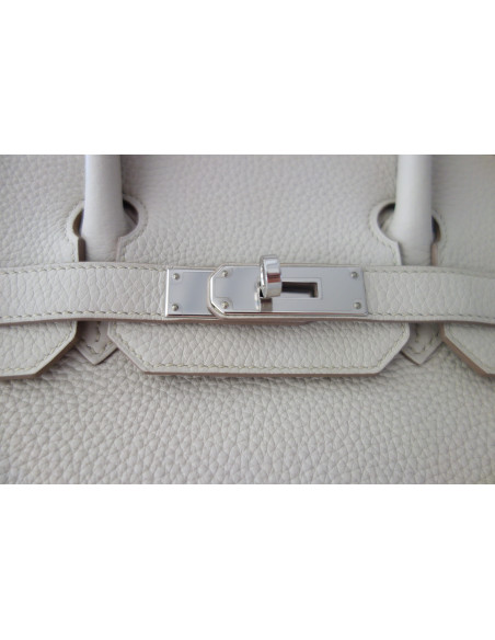 Sac Hermes Birkin 30 craie