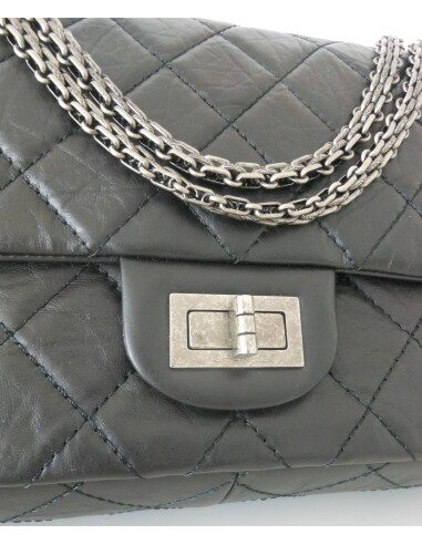 SAC CHANEL 2.55 JUMBO NOIR 