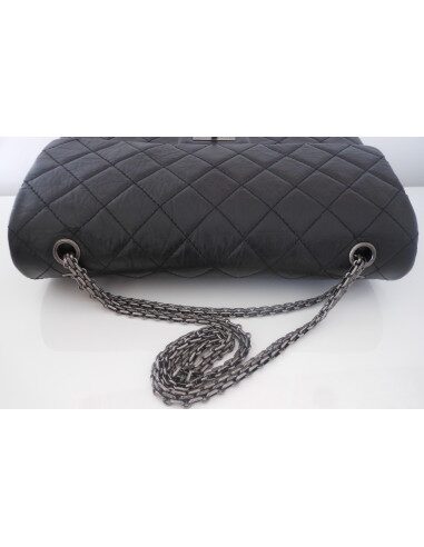 SAC CHANEL 2.55 JUMBO NOIR 