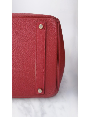 Sac Hermes Birkin 40 rouge