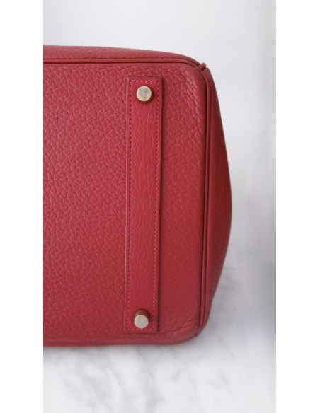 Sac Hermes Birkin 40 rouge