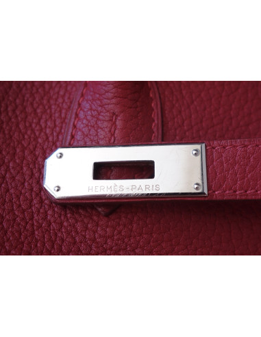 Sac Hermes Birkin 40 rouge