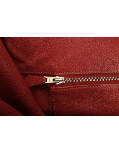 Sac Hermes Birkin 40 rouge