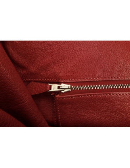 Sac Hermes Birkin 40 rouge