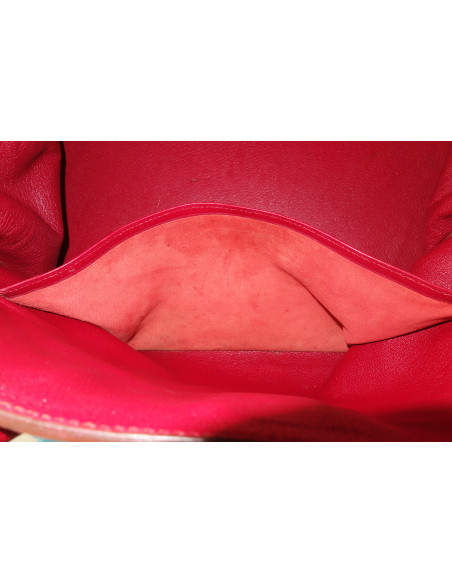 Sac Hermes Birkin 40 rouge