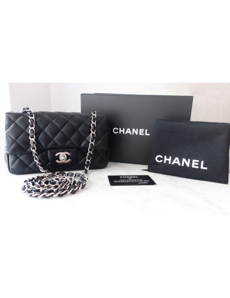 Sac Chanel Classique cuir noir