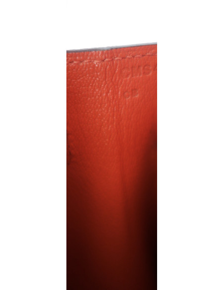 Sac Hermes Birkin 25 orange Poppy