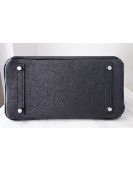 Sac Hermes Birkin 30 Epsom noir