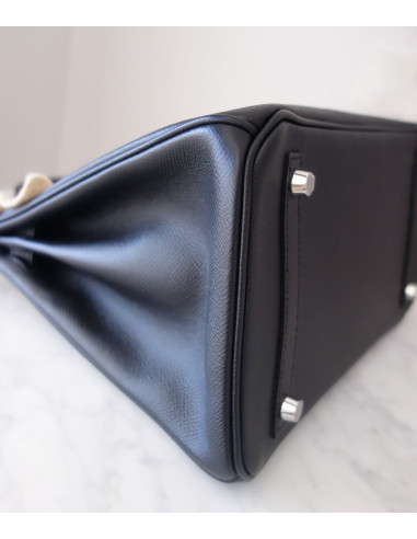 Sac Hermes Birkin 30 Epsom noir