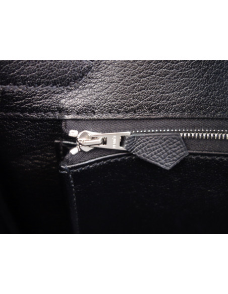 Sac Hermes Birkin 30 Epsom noir
