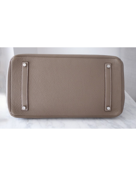 Sac Hermes Birkin 35 étoupe
