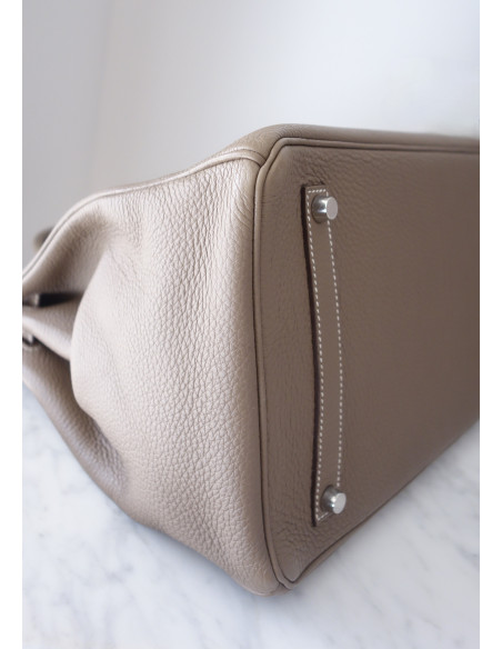 Sac Hermes Birkin 35 étoupe