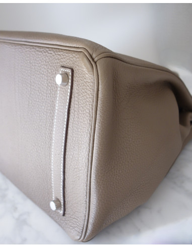 Sac Hermes Birkin 35 étoupe