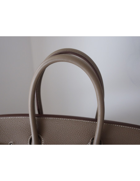 Sac Hermes Birkin 35 étoupe