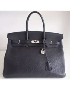 Sac Hermes Birkin 35 Togo noir