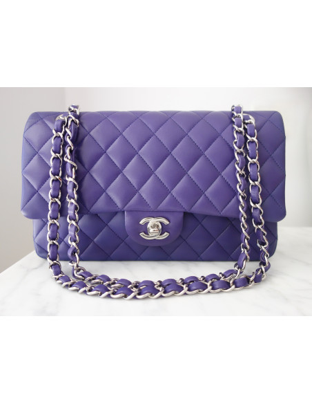 Sac Chanel Classique médium violet