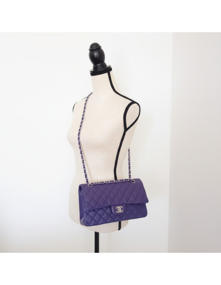 Sac Chanel Classique médium violet