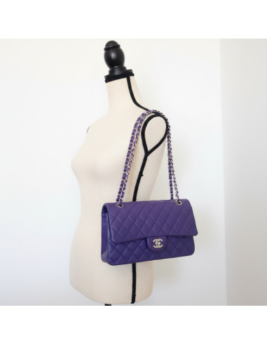 Sac Chanel Classique médium violet