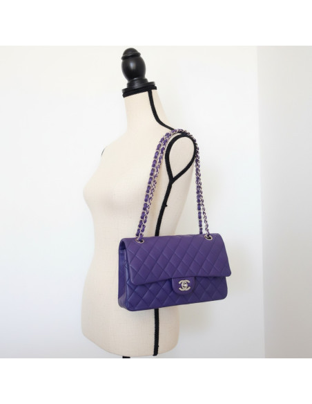Sac Chanel Classique médium violet